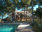 Villa Colina in Cala Gracio, Ibiza.  SIV030